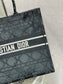 Dior Book Tote-大號41.5cm-秋冬絲絨菱格系列