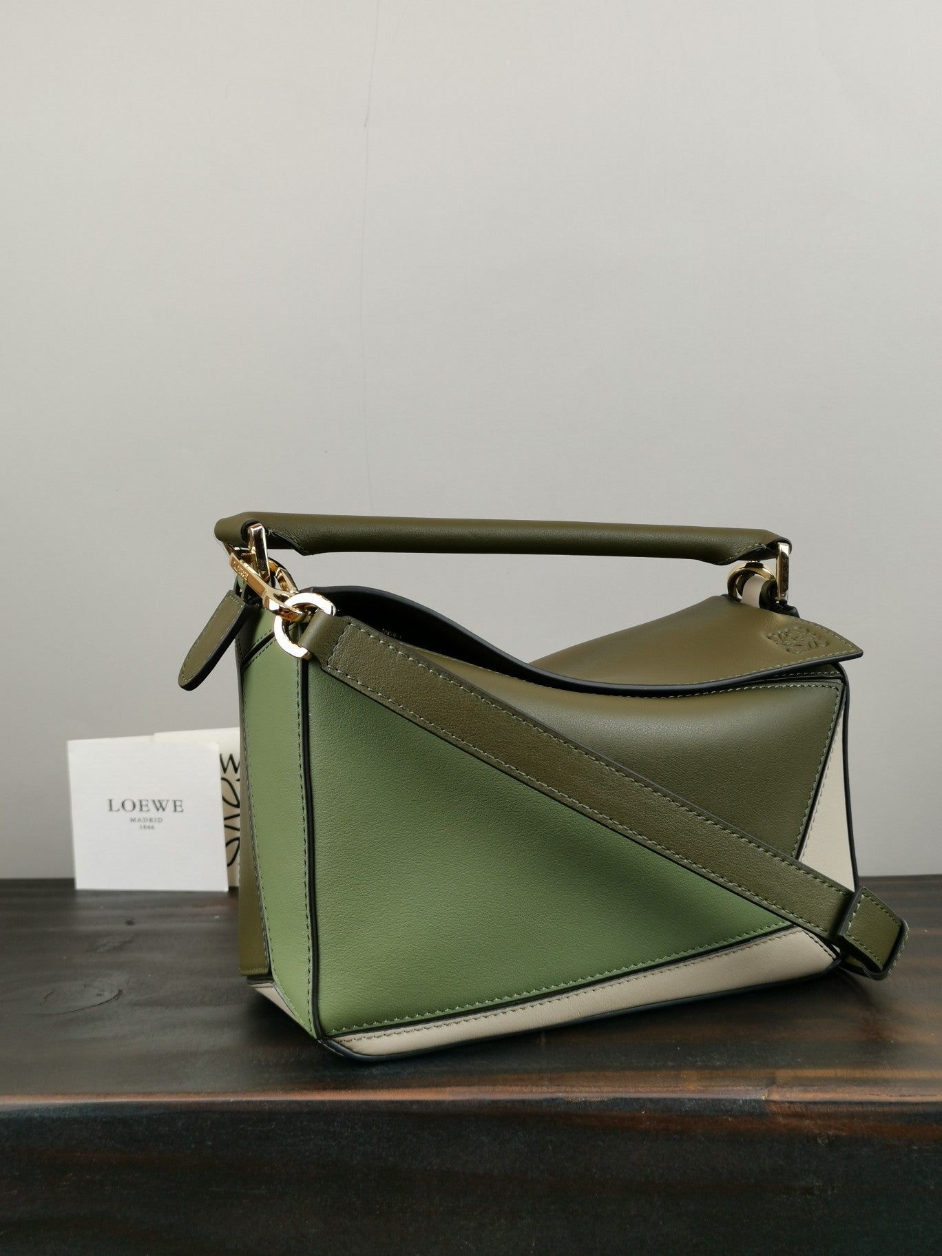 羅L威-Puzzle bag 小牛皮 小號
