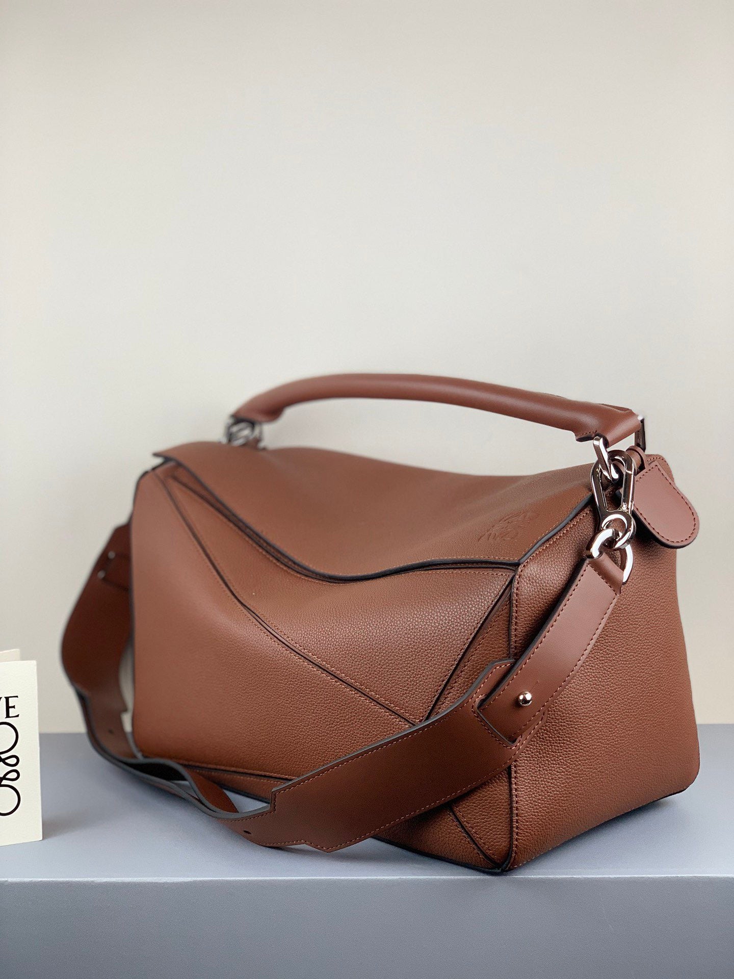 羅L威-Puzzle bag 小牛皮 大號