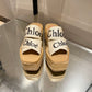 Chloe鞋-Chloe Woody Wedge Mule 厚底拖鞋