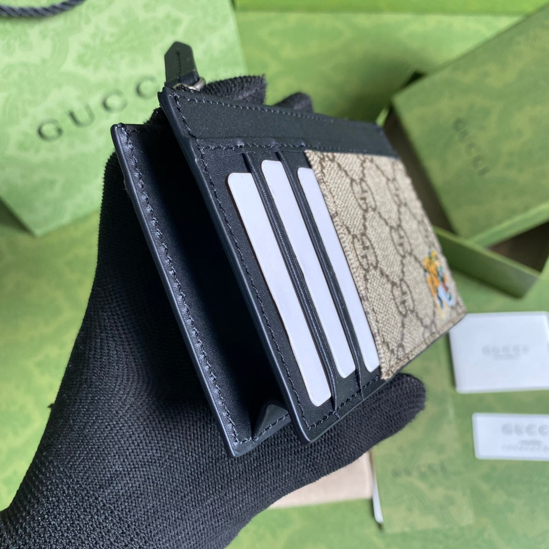 GG Marmont系列 拉鍊卡包