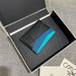 Loewe Plain Card Holder 多色拼接皮革卡包