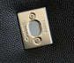 Chanel mini coco handle-黑色球紋牛皮-淡金扣