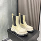 Jil sander-厚底短鞋 米白色