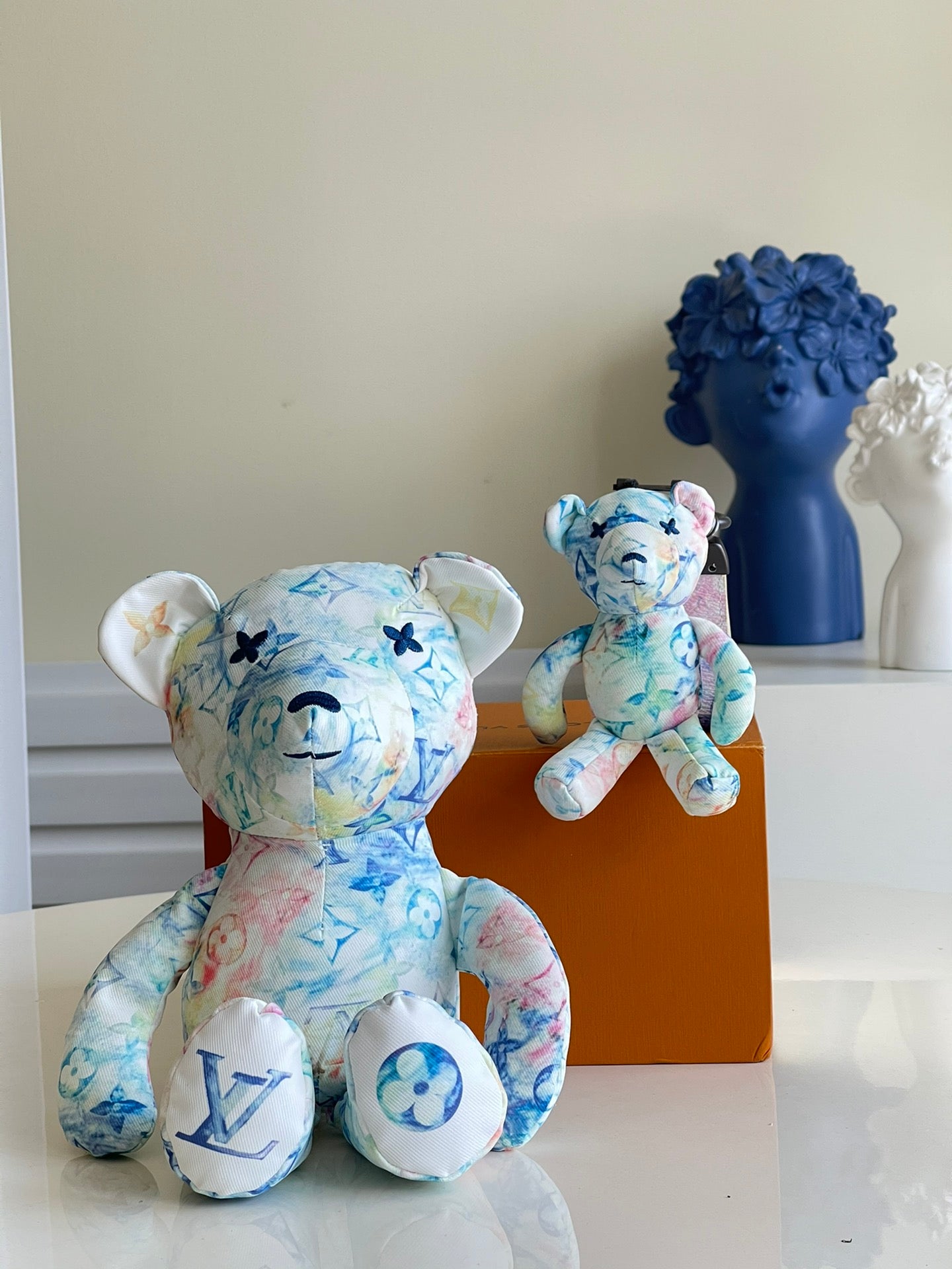 LV GI0502小熊 塗鴉小熊+鑰匙扣小熊挂件