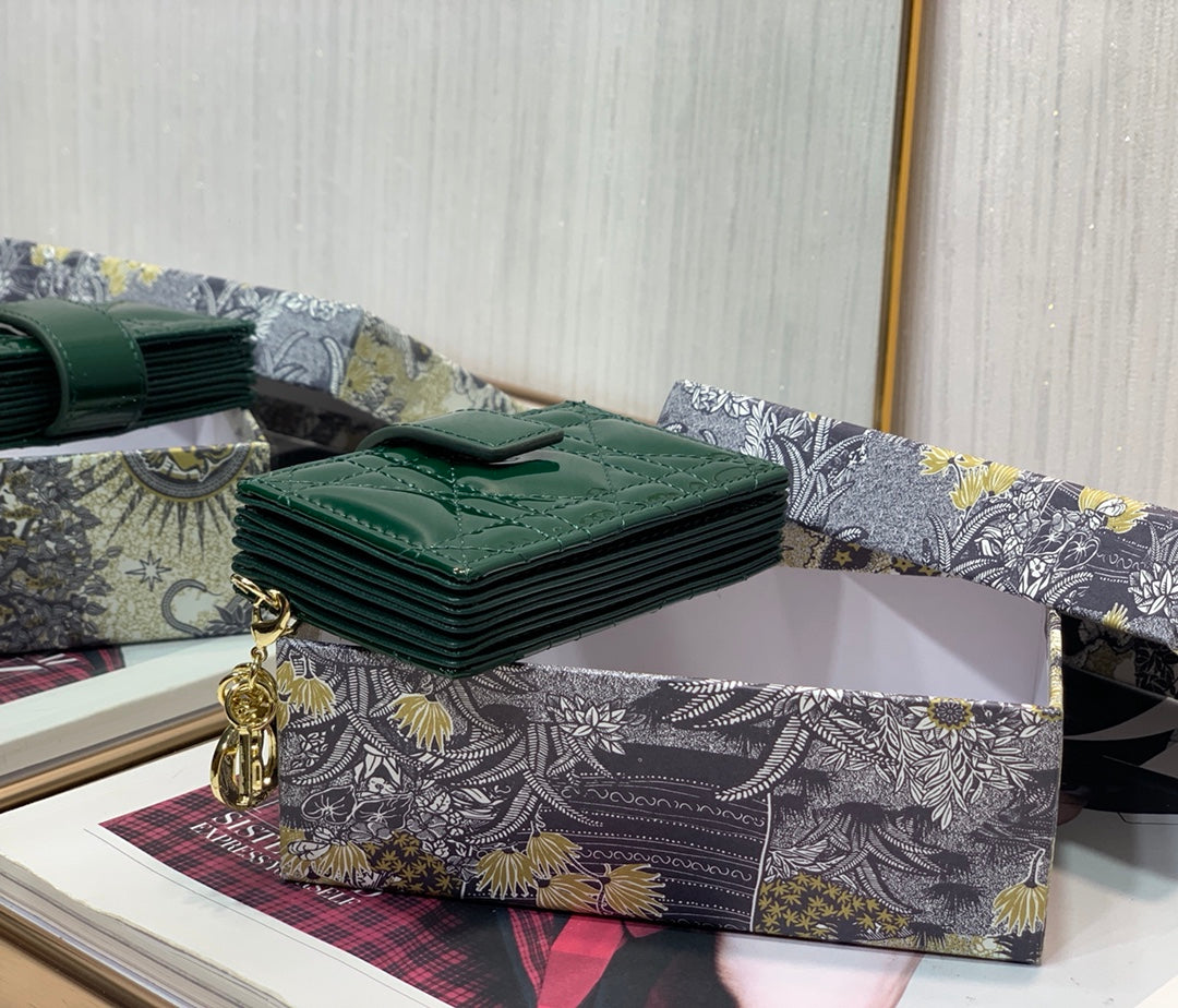 Dior 風琴卡包-10.5cm
