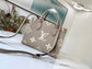 M45779 路L家-Onthego Tote 包 小號 大象灰奶白色