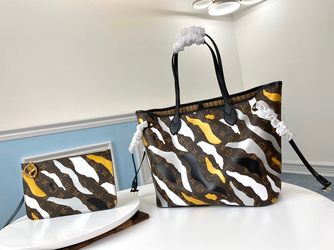 M45201 路L家-英雄聯盟膠囊系列 Neverfull 手袋 黃色