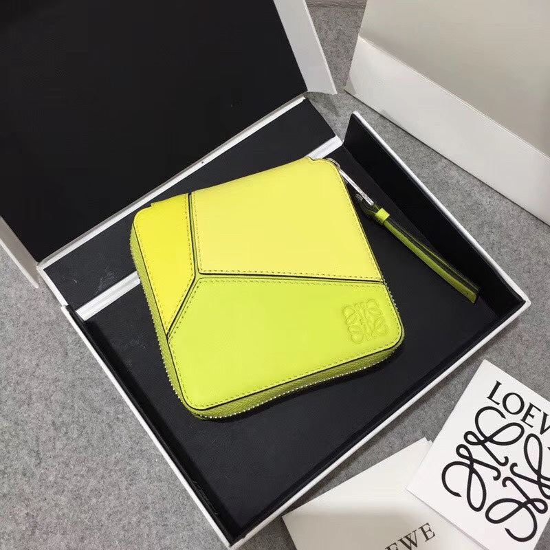 Loewe Puzzle系列 拉鍊短夾