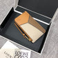 Loewe 拉鍊拼接卡包