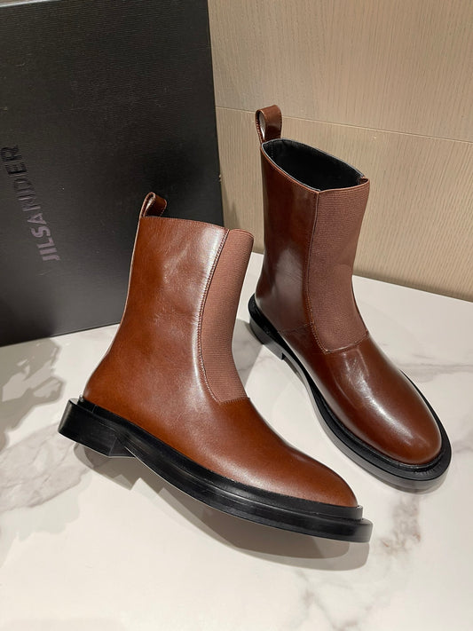 Jil sander-2022新款 切爾西短靴