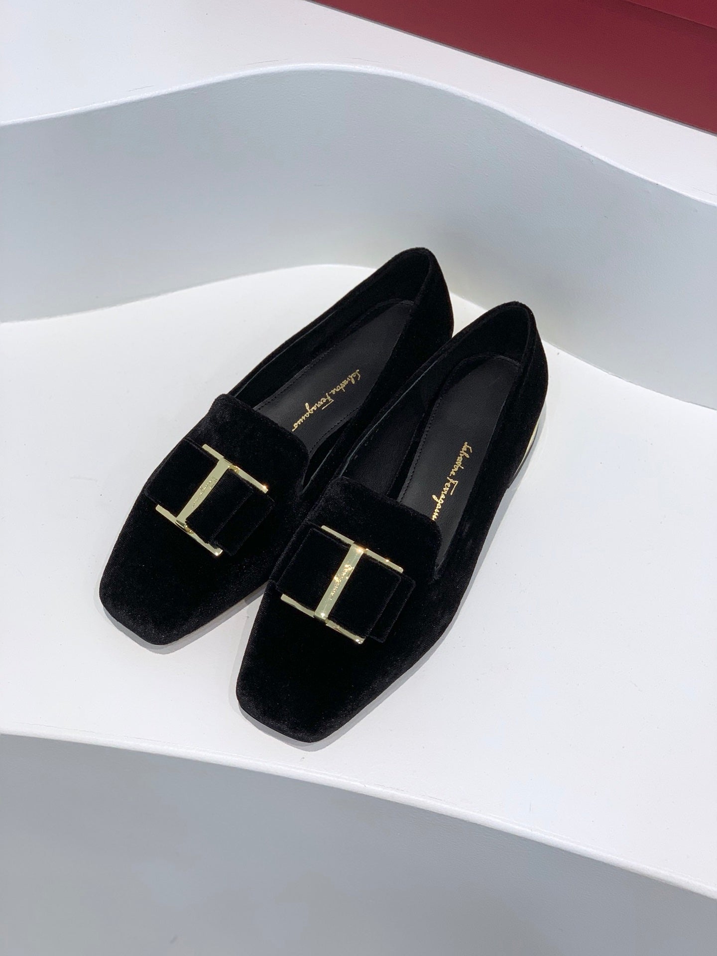 Salvatore Ferragamo鞋-菲拉格慕 方頭樂福鞋
