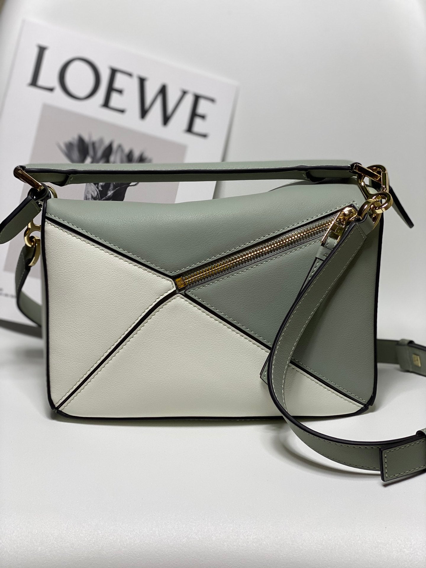 羅L威-Puzzle bag 小牛皮 小號