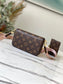 LV M80091 粉色三件套 MULTI POCHETTE FéLICIE 三合一