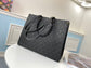 LV M44925 黑色壓花 ONTHEGO 手袋