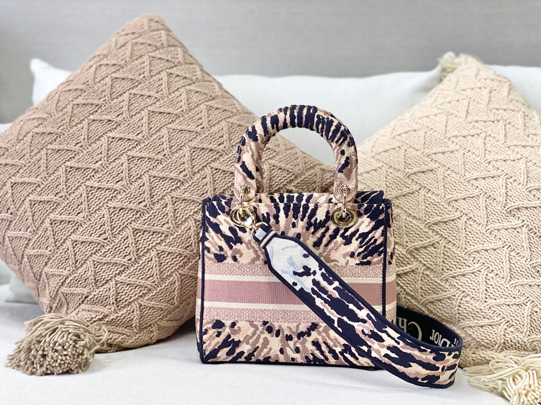Dior Lady D-Lite手袋-24cm-萬花筒