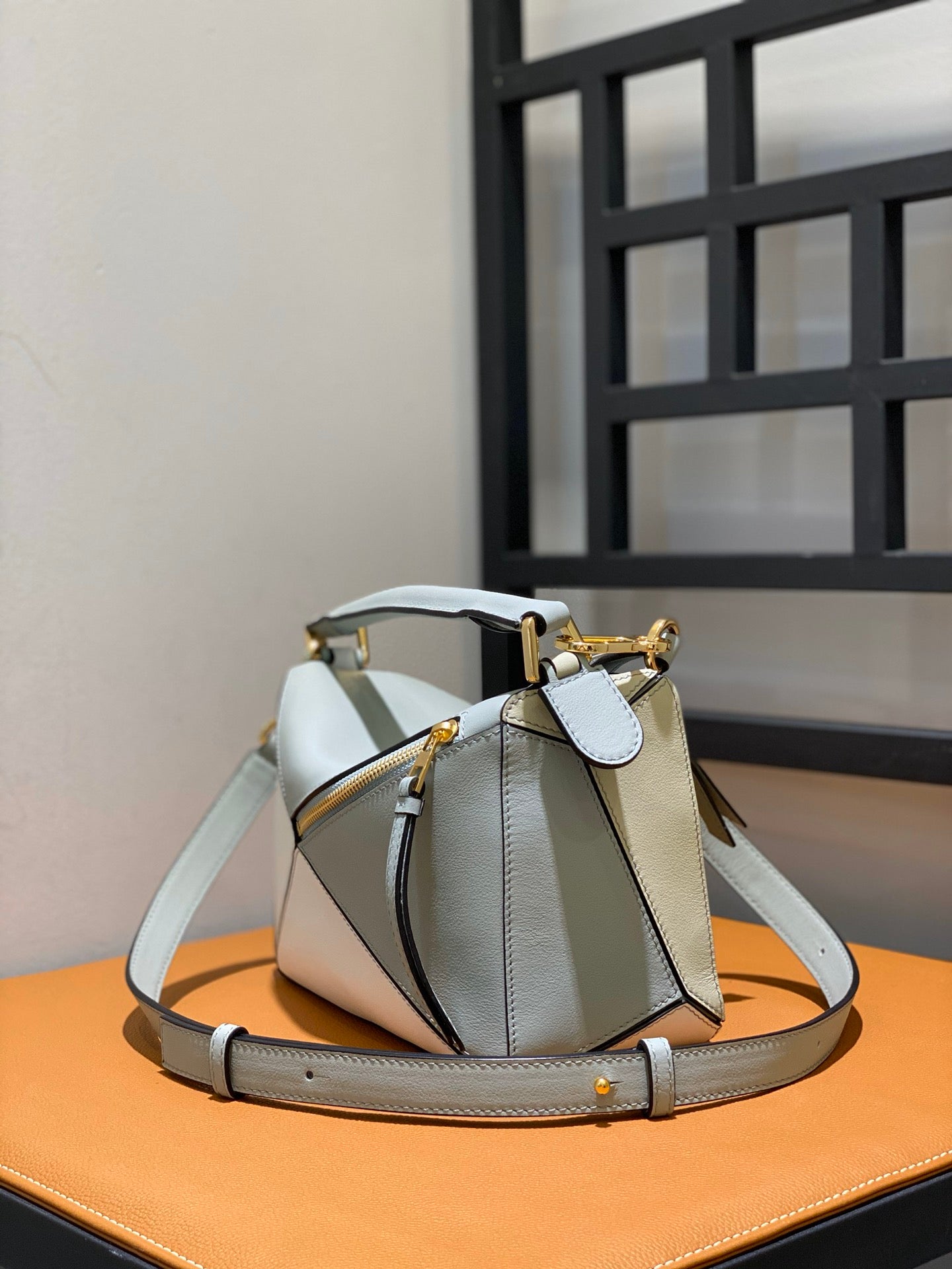 羅L威-Puzzle bag 小牛皮