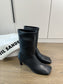 Jil sander-方頭高跟靴 8cm