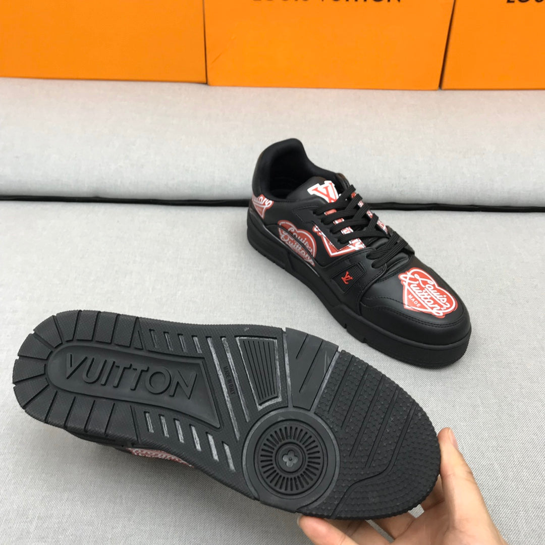 Lou-TRAINER 板鞋 休閒鞋 黑色