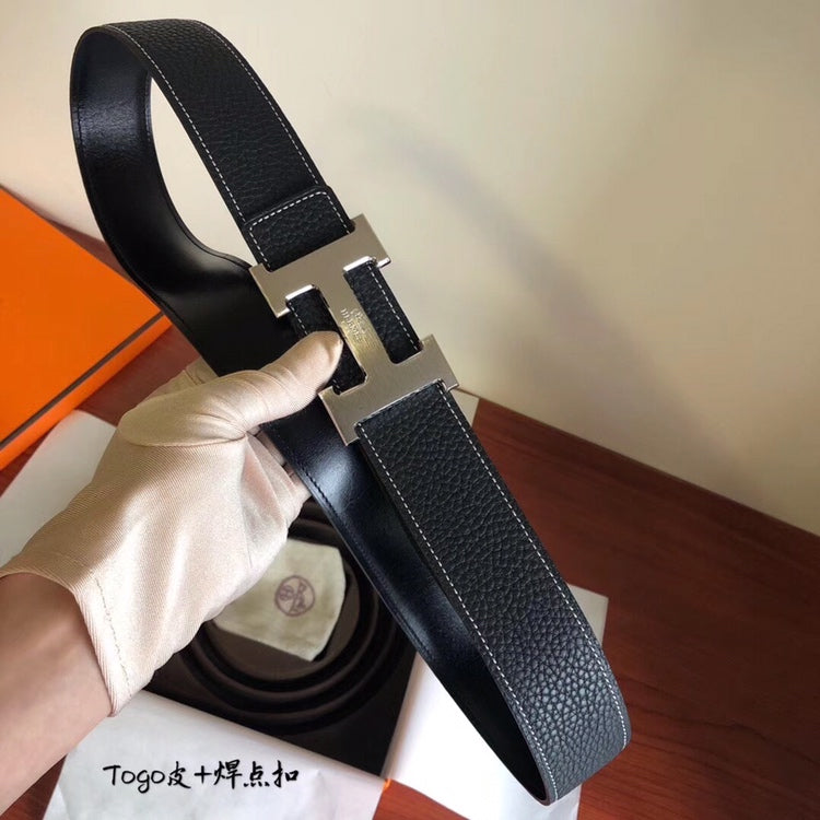 小愛款-黑色皮帶-4.0cm-男款