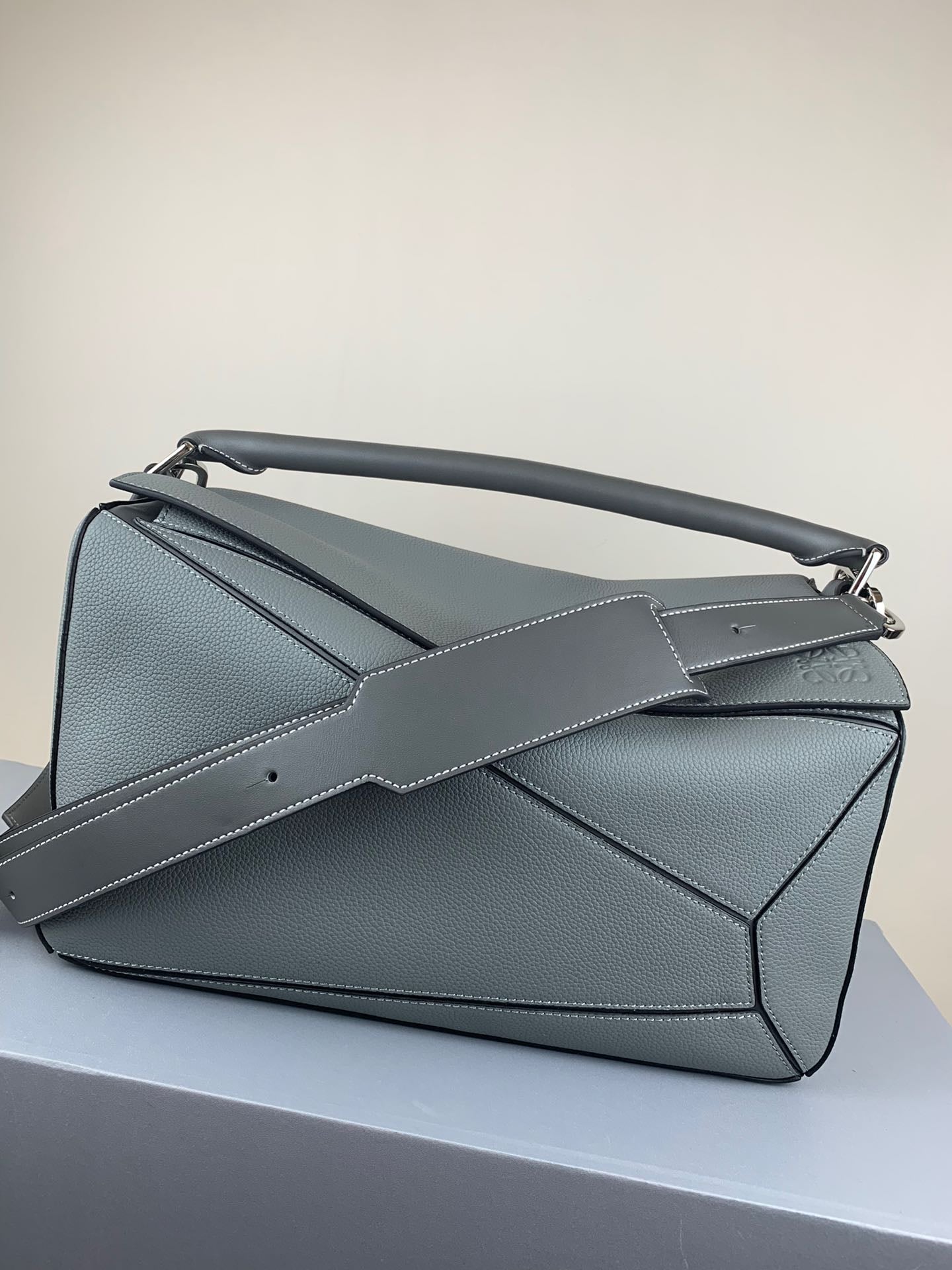 羅L威-Puzzle bag 小牛皮 大號