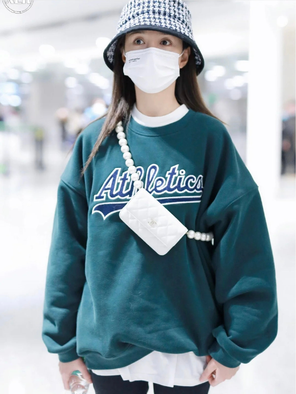 Chanel 珍珠鏈條小包