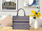 Dior Book Tote-小號36.5cm-深藍老花