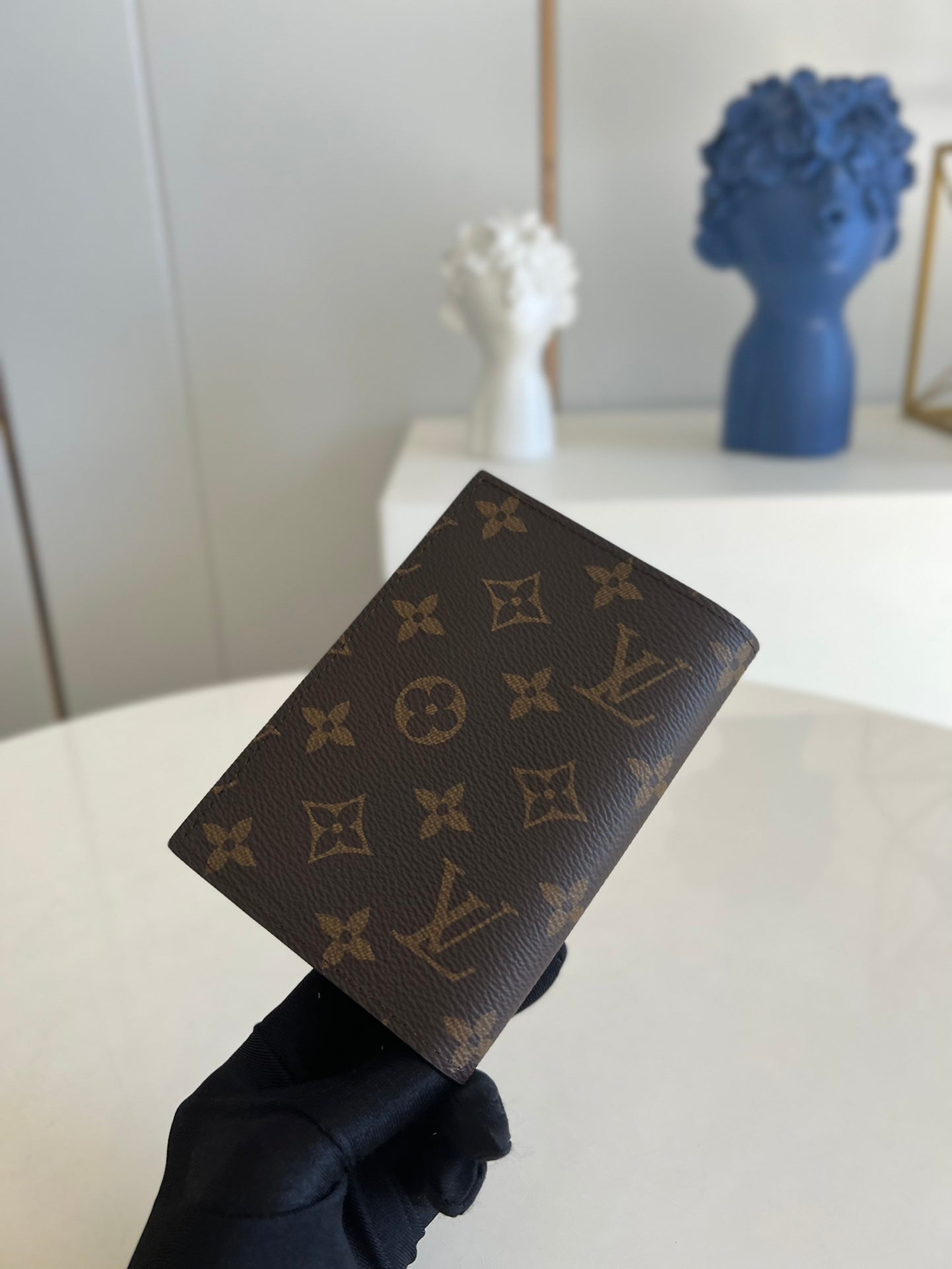 LV M64502 老花短夾卡包
