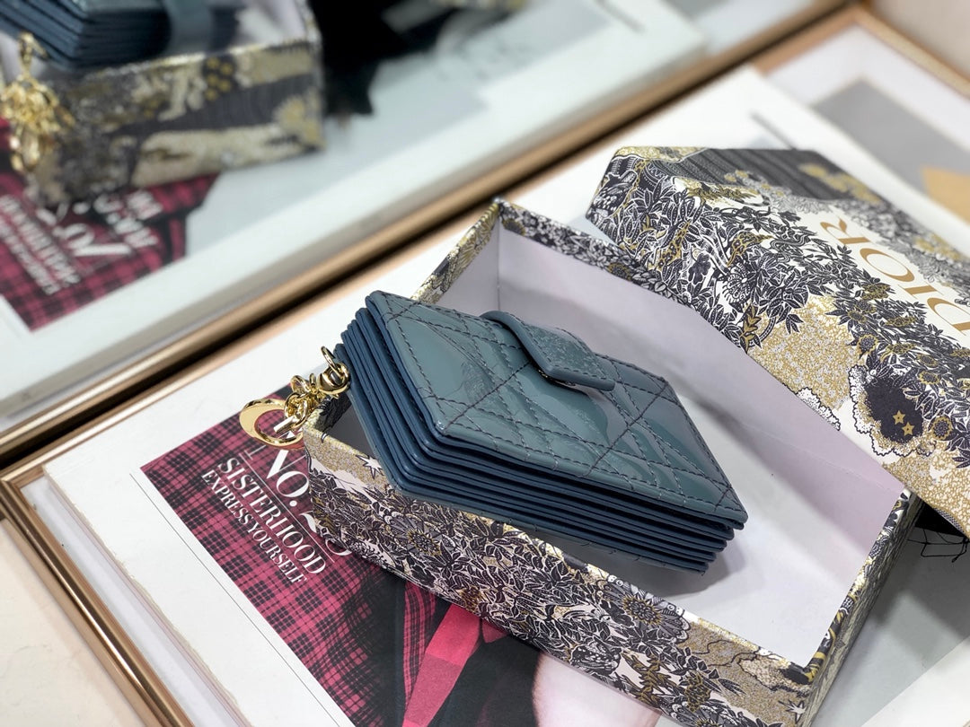 Dior 風琴卡包-10.5cm