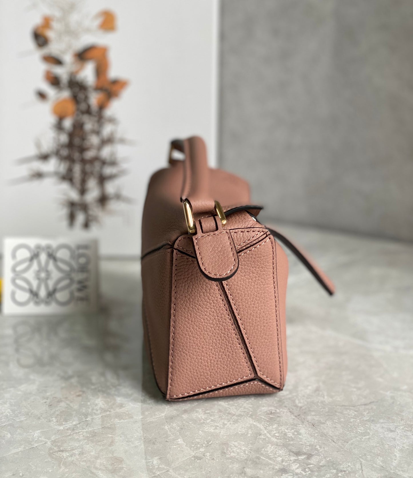 羅L威-Puzzle bag mini 小牛皮