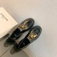 賽C家-2023春夏新款 凱旋門樂福鞋 黑色