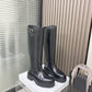 賽C家-2022新款騎士靴-蠟感胎牛皮 楊冪同款 （尺碼35-39，40訂製）