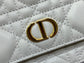 Dior-Caro 菱格紋 小牛皮 鍊條包