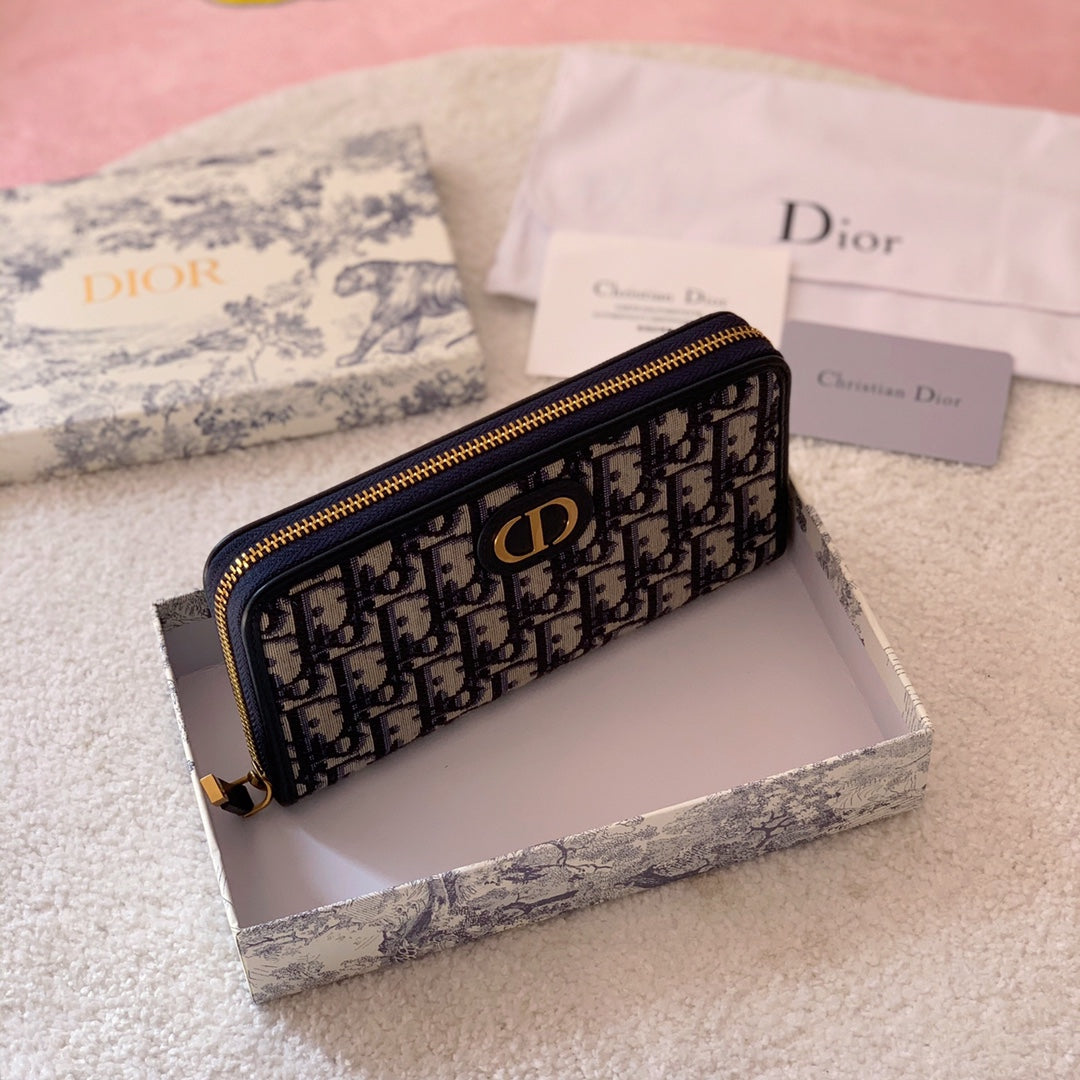 Dior 拉鍊長夾
