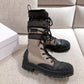 迪D家-貝殼頭 拼接長靴
