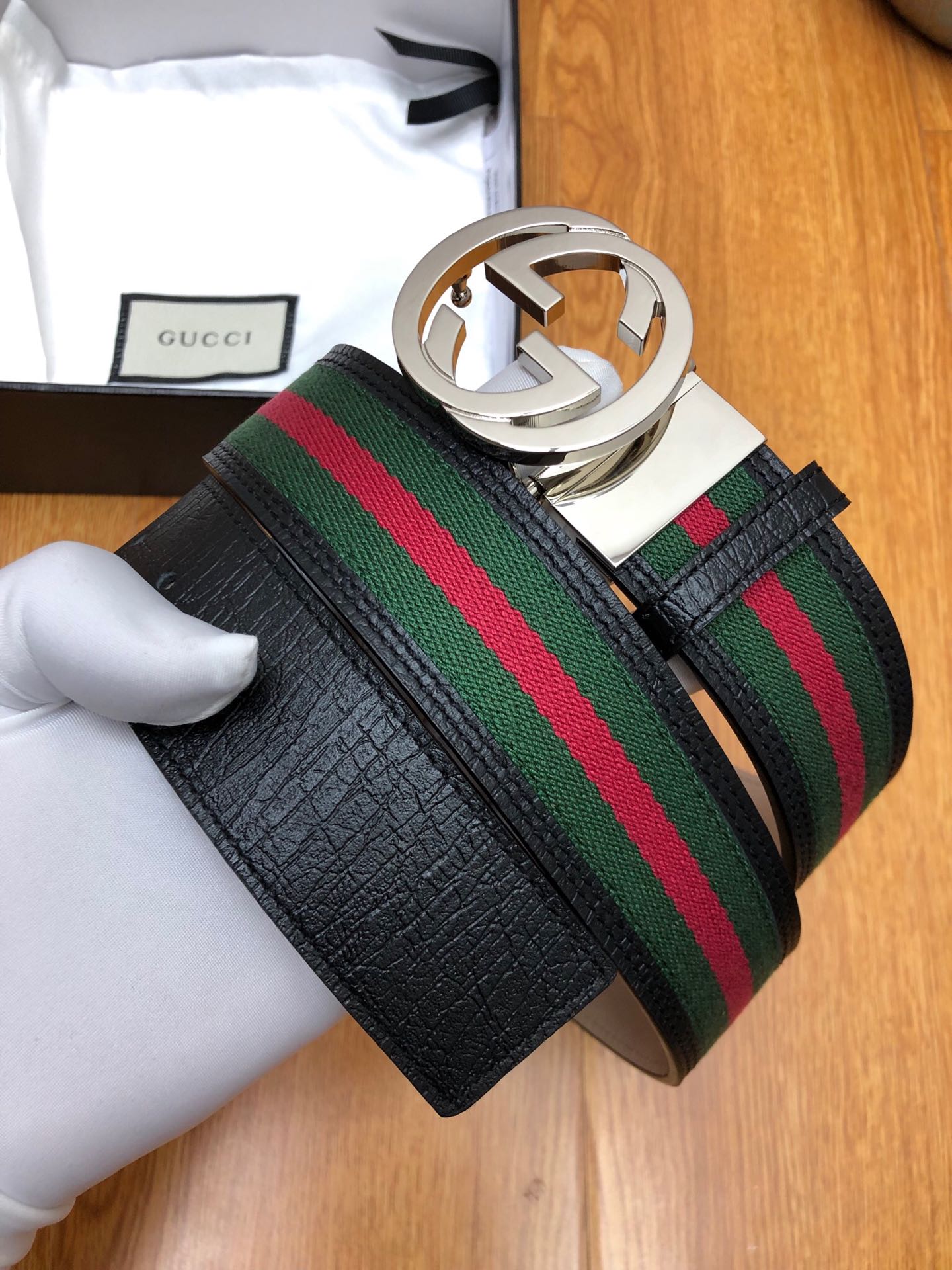 古G家-皮帶-3.8cm-男款