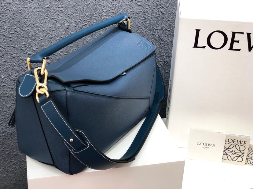 羅L威-Puzzle bag 小牛皮 中號