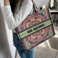 Dior Book Tote-小號36.5cm-多色花朵