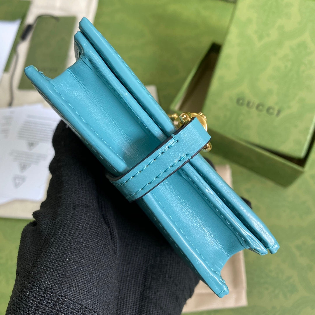 Gucci Jackie1961 系列拉鍊卡包短夾