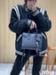 聖Y羅-sac de jour 風琴包山羊紋 黑色 22cm