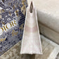 Dior Book Tote-小號36.5cm-粉色千鳥格