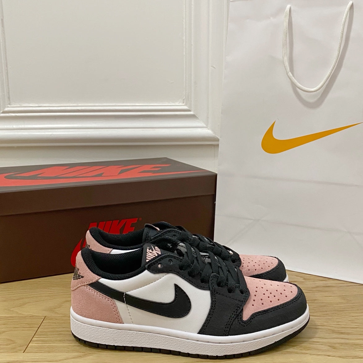 N1KE-Air Jordan 1 Low系列 Retro Low OG 黑粉色