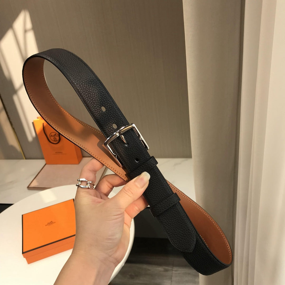 小愛款-黑色皮帶-3.5cm-男款