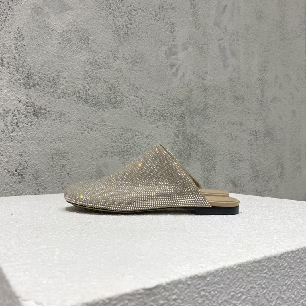 B編織-22S官網秋冬新品 豆豆鞋底鑽拖-4色集合