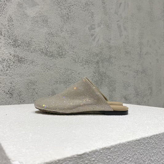 B編織-22S官網秋冬新品 豆豆鞋底鑽拖-4色集合