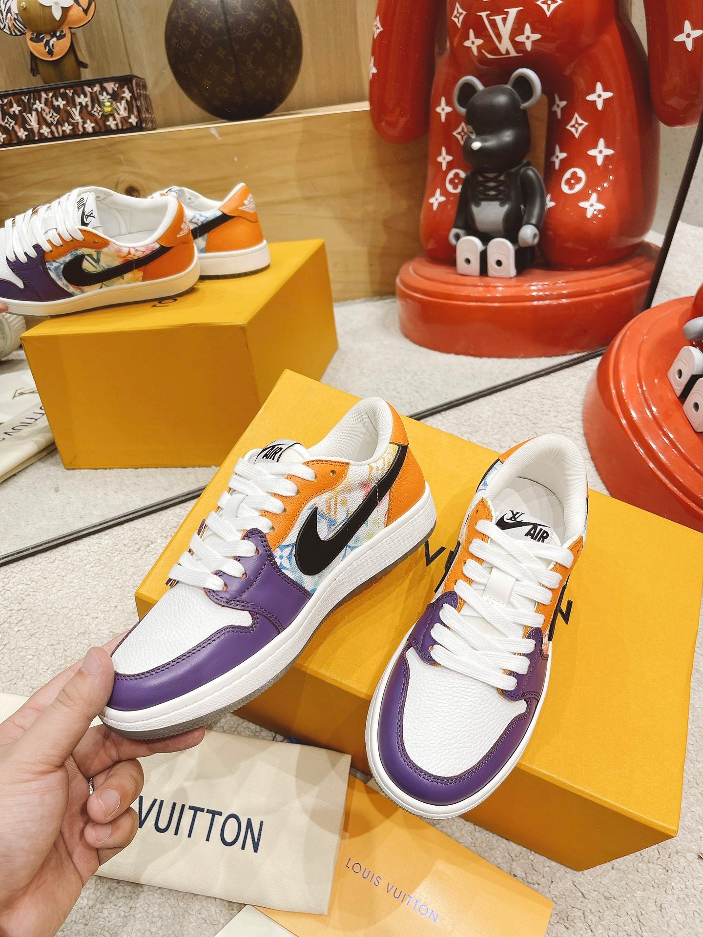 LV鞋-LV x NIKE聯名鞋