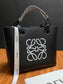 羅L威-Anagram Tote 牛皮 黑色