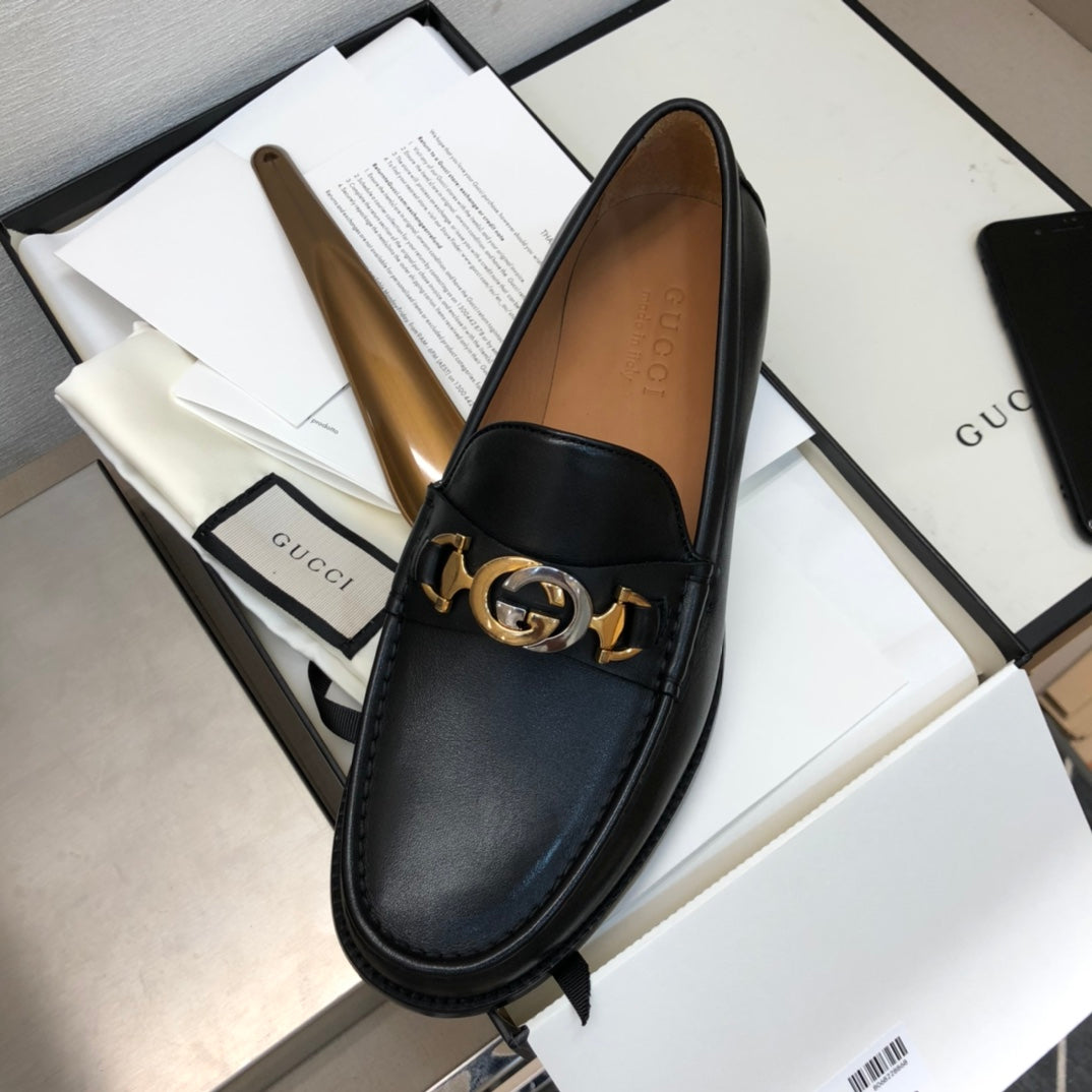 Guc-商務福樂鞋 黑色