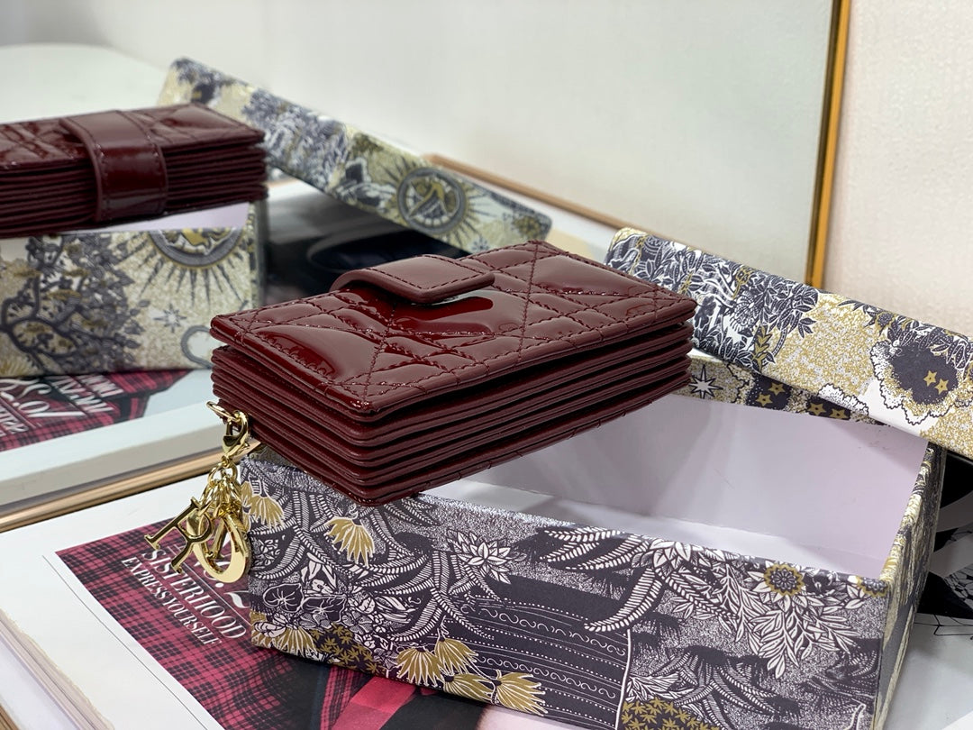 Dior 風琴卡包-10.5cm