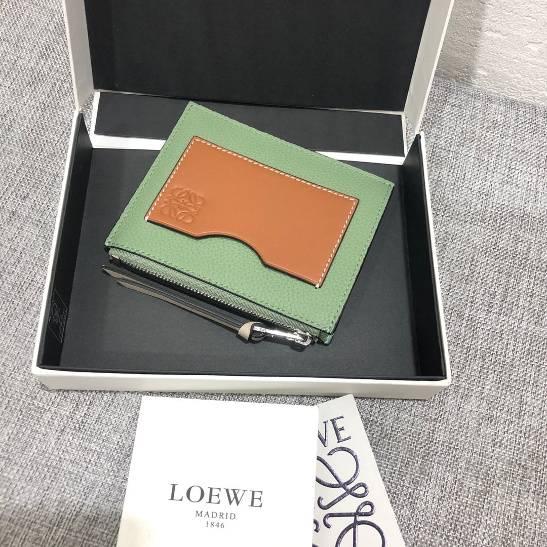 Loewe 拉鍊薄款小卡包